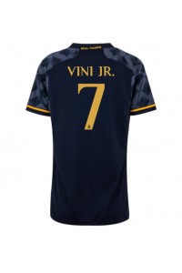 Fotbalové Dres Real Madrid Vinicius Junior #7 Dámské Venkovní Oblečení 2023-24 Krátký Rukáv